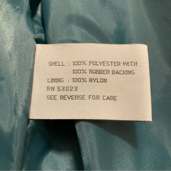 NWOT Vintage Ms. Cambridge Lightweight Hooded Raincoat Jacket Size M - Picture 13 of 14